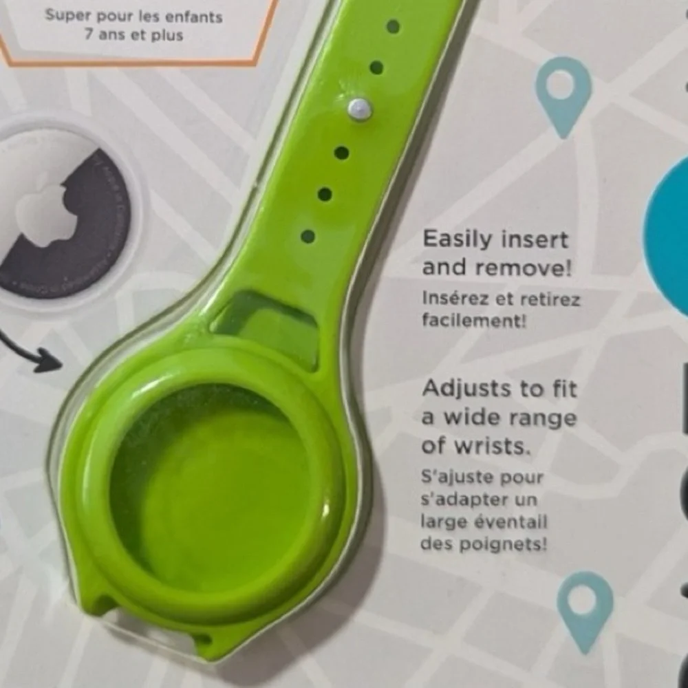 Case-Mate Lime Tracker Strap for AirTags